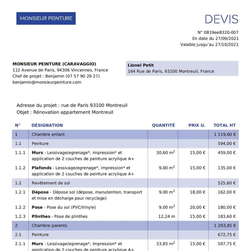 obtenez rapidement votre devis pour une rénovation à paris 75013 en 2025. conseils personnalisés, solutions sur-mesure et estimation gratuite pour tous vos projets de travaux.