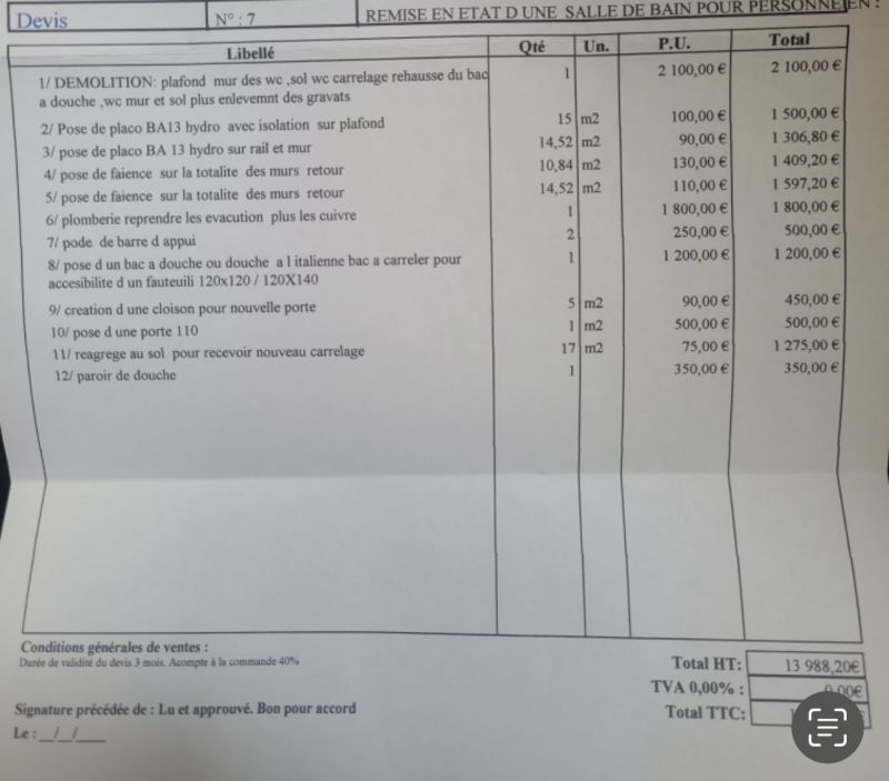 obtenez rapidement un devis personnalis&eacute; pour la r&eacute;novation ou l