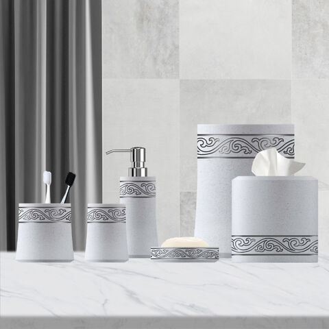 d&eacute;couvrez une vaste s&eacute;lection d&rsquo;accessoires pour salle de bain : porte-savons, porte-brosses &agrave; dents, distributeurs de savon, tapis antid&eacute;rapants et bien plus. apportez style, praticit&eacute; et organisation &agrave; votre salle de bain !