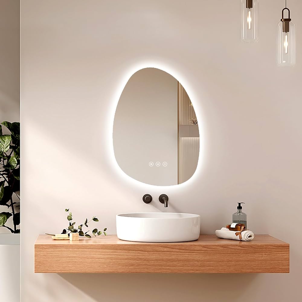d&eacute;couvrez le miroir connect&eacute; pour salle de bain : un accessoire intelligent qui combine &eacute;l&eacute;gance et technologie pour faciliter votre routine quotidienne avec affichage d