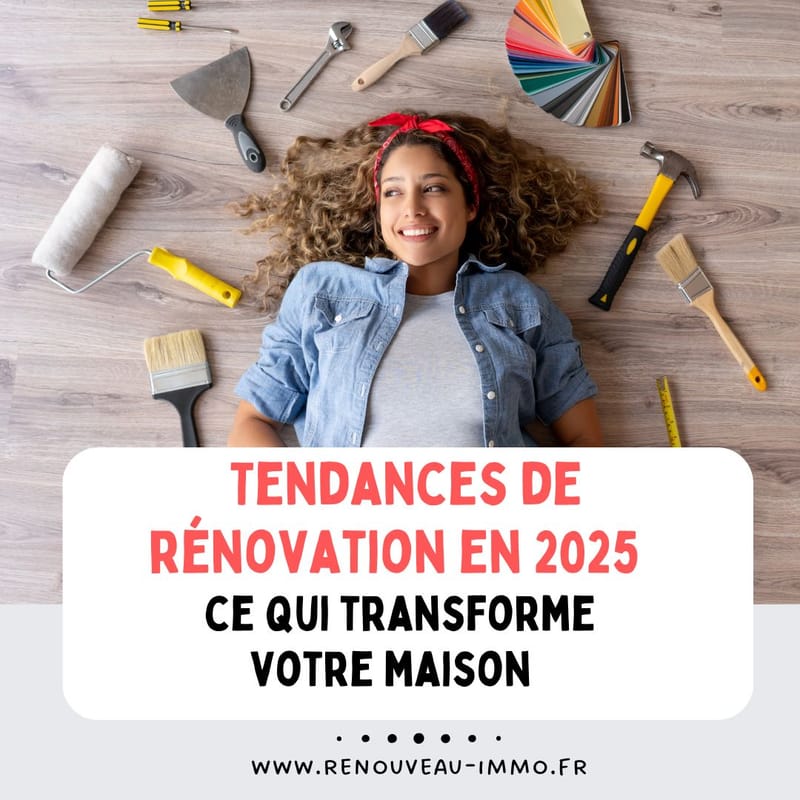 d&eacute;couvrez les tendances r&eacute;novation 2025 : couleurs, mat&eacute;riaux et id&eacute;es innovantes pour transformer et moderniser votre int&eacute;rieur avec style.