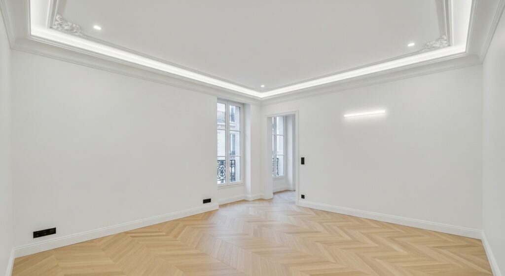 chambre_renovee_moulures_parquet